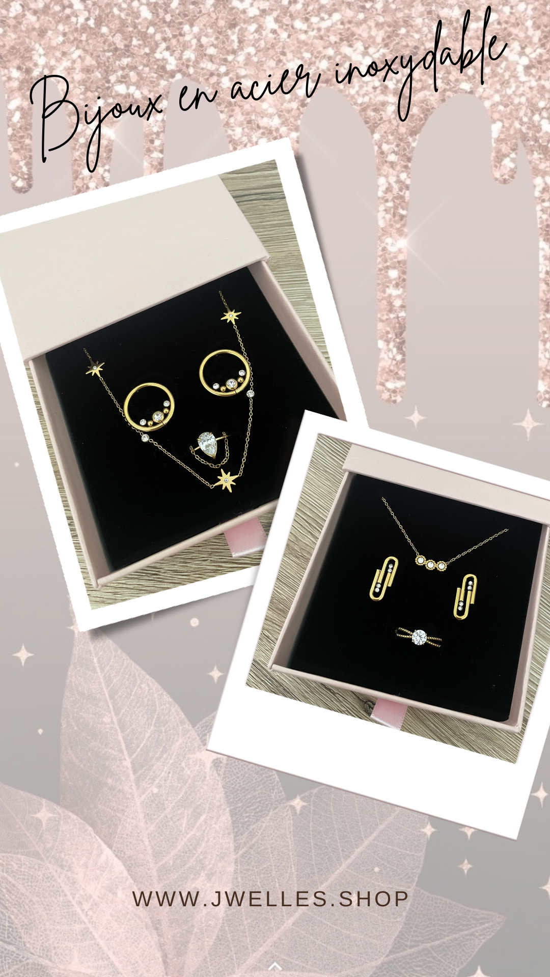 Petite boîte pour bijoux à offrir .